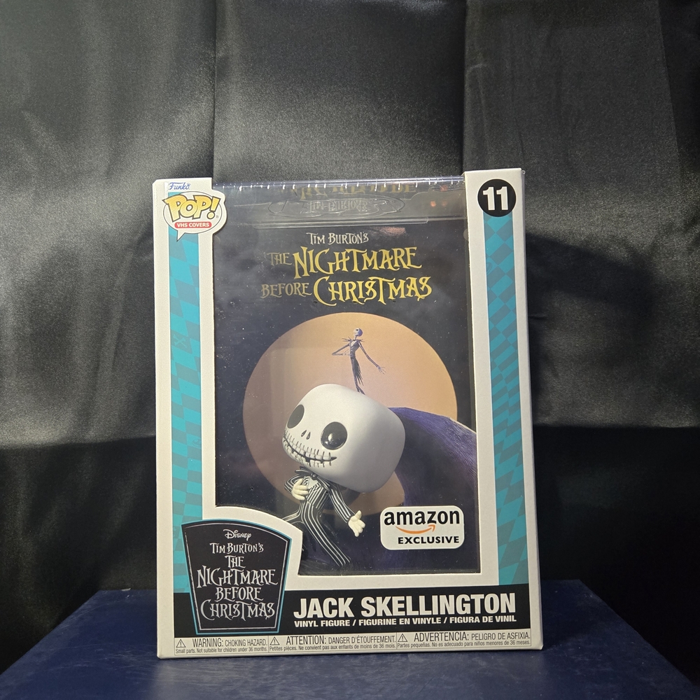 Nightmare Before Christmas Jack Skellington Funko POP VHS Cover